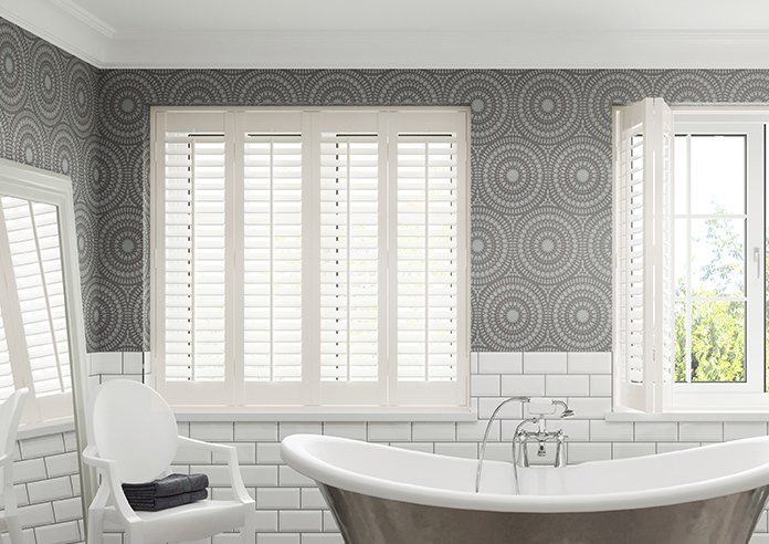 Bromley, Porcelain White - Full Height Plantation Shutter - Image 3